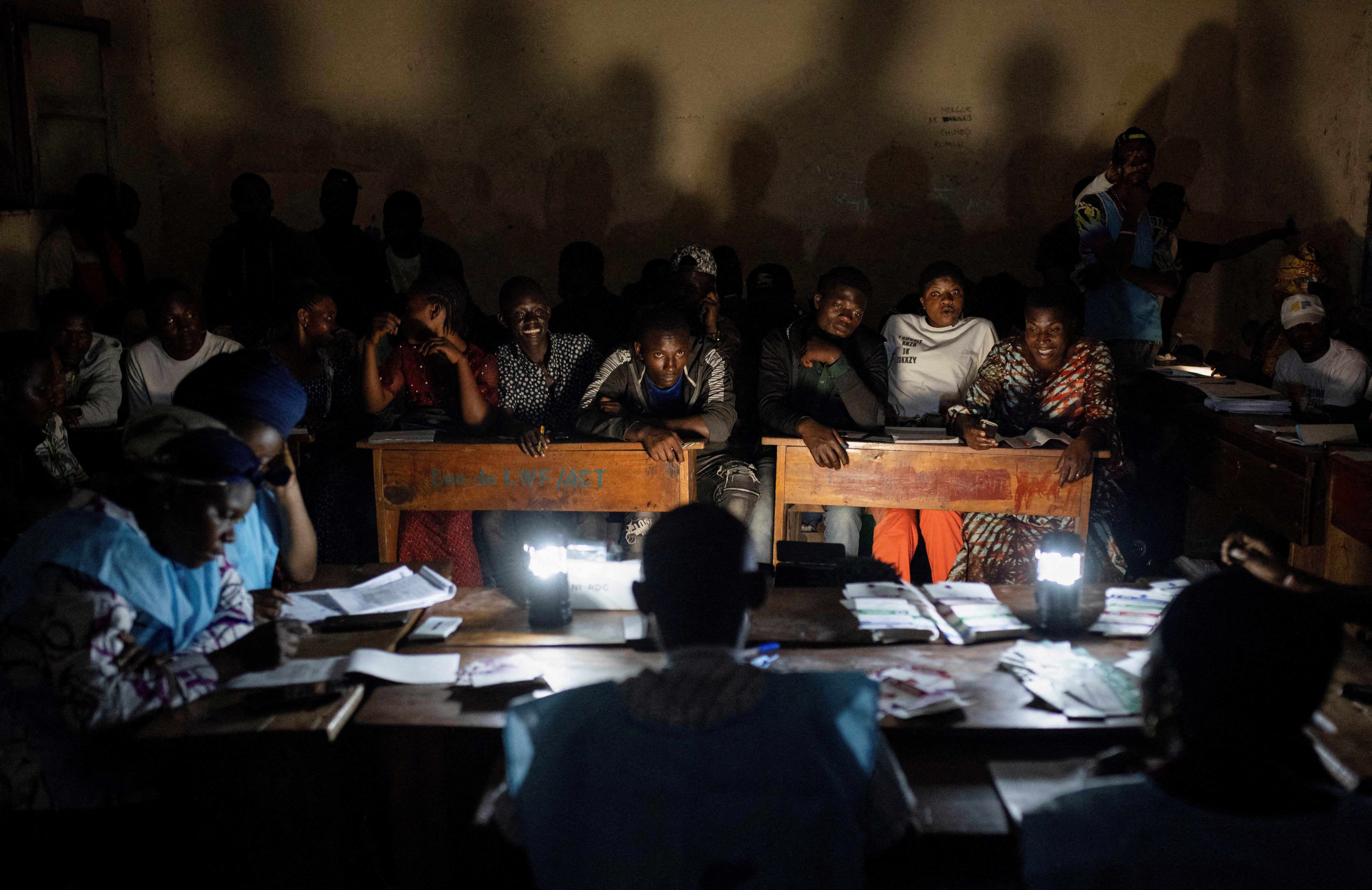 Congo holds presidential election in Goma
