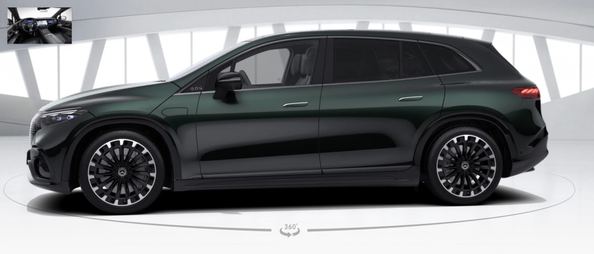 Online configurator for the EQS SUV is live